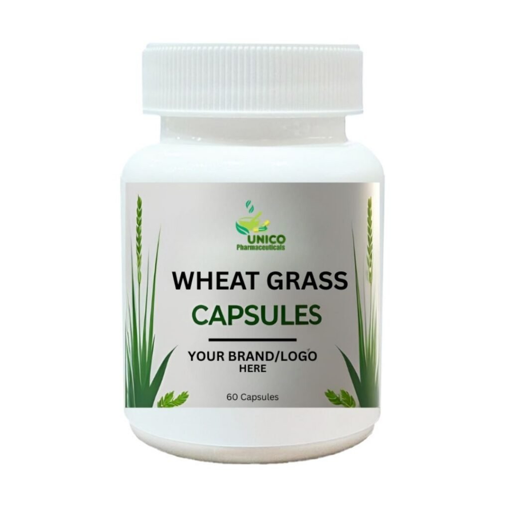 Wheat Grass Capsules | Unico Pharmaceuticals