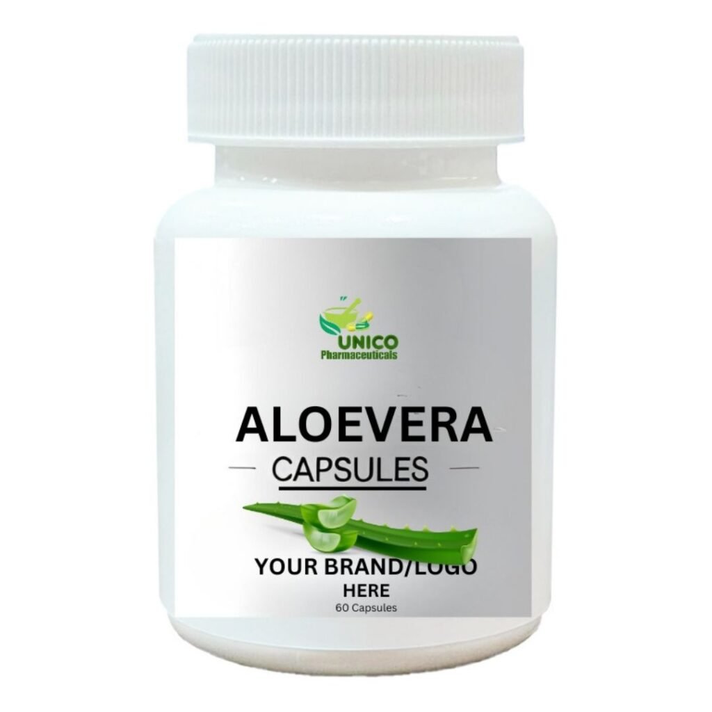Aloevera Capsules | Unico Pharmaceuticals