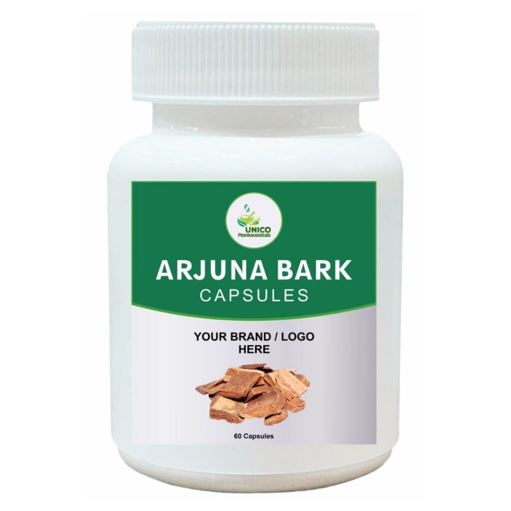Arjuna Bark Capsules | Unico Pharmaceuticals