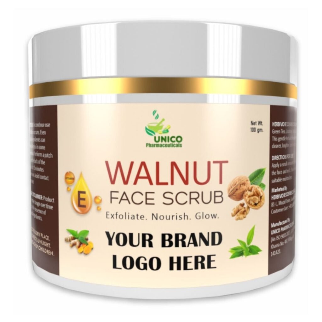Walnut Face Scrub | Unico Pharmaceuticals