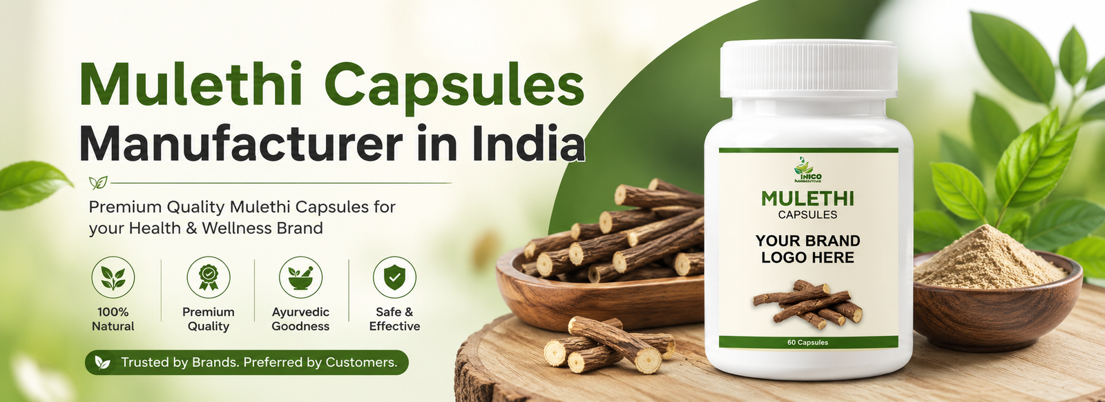 Mulethi Capsules Manufacturer in India