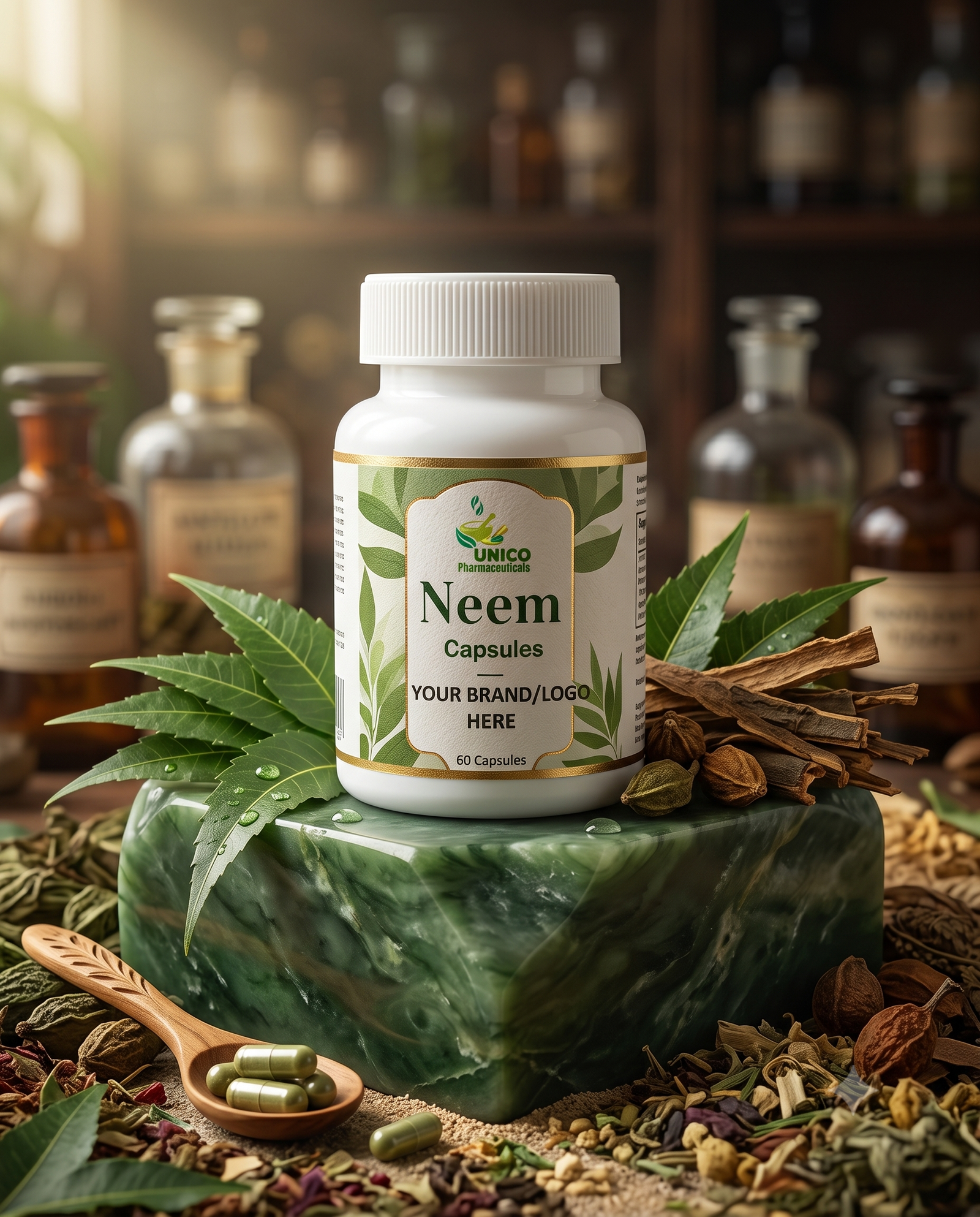 Neem Capsules Manufacturer – Private Label & Ayurvedic Neem Capsules Manufacturer
