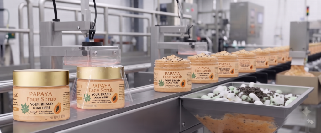 Papaya Face Scrub Manufacturer in India