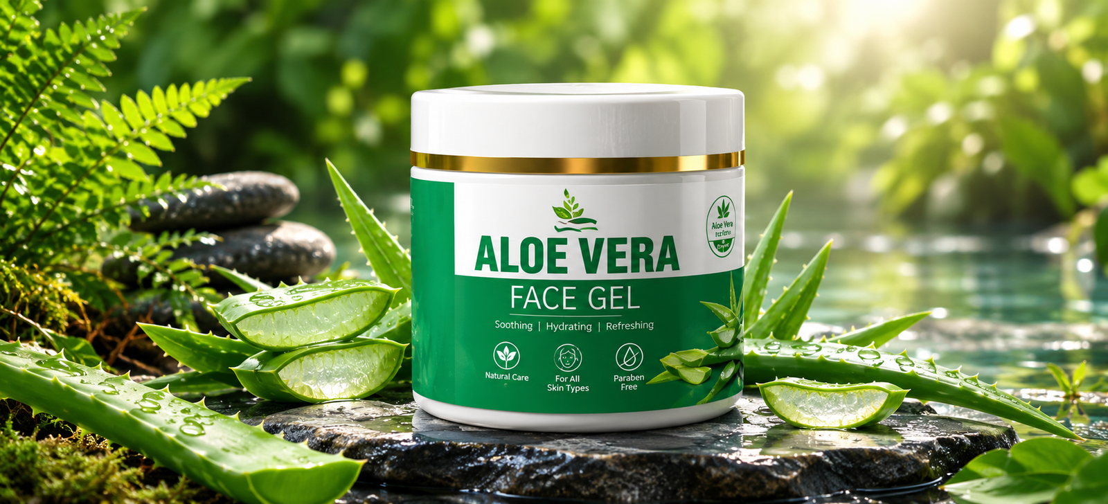 Aloe Vera Face Gel for face skincare