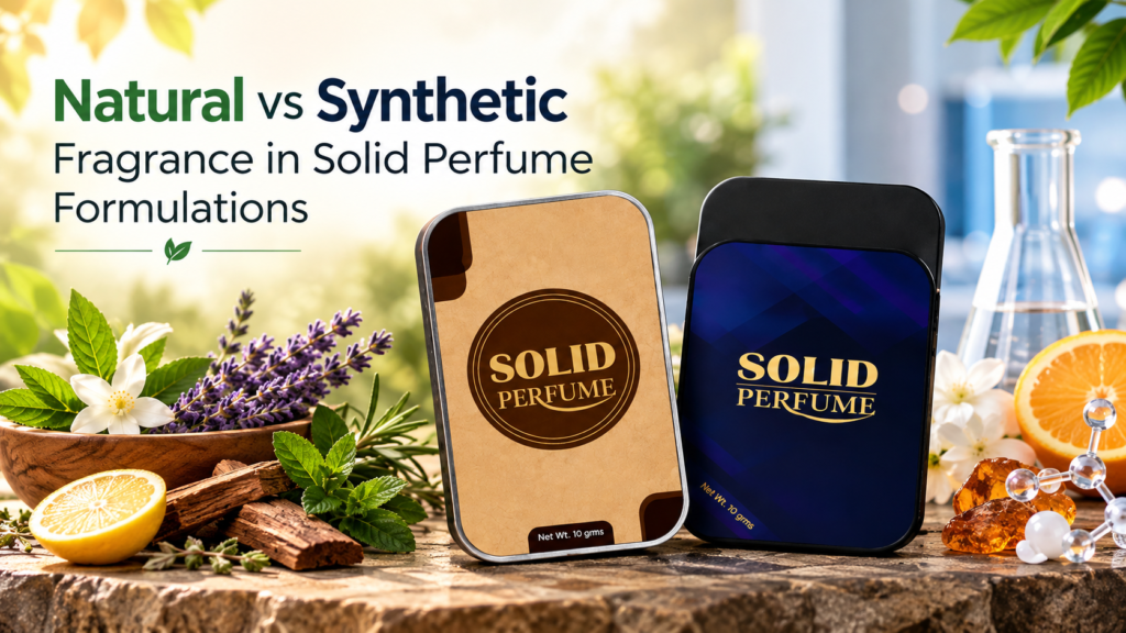 Natural vs Synthetic Fragrance in Solid Perfume