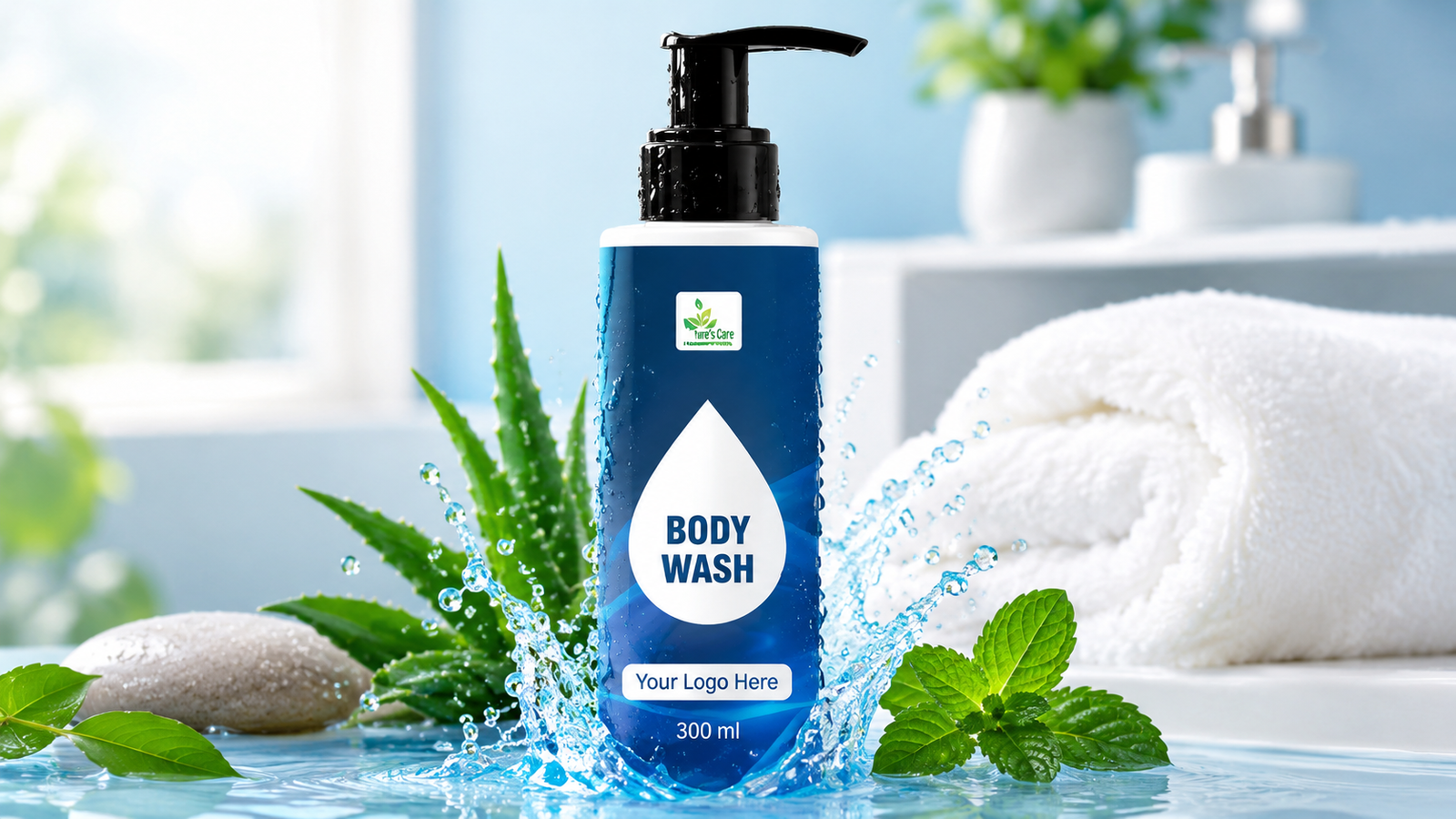 Body wash and soap comparison for daily skin care and body cleansing