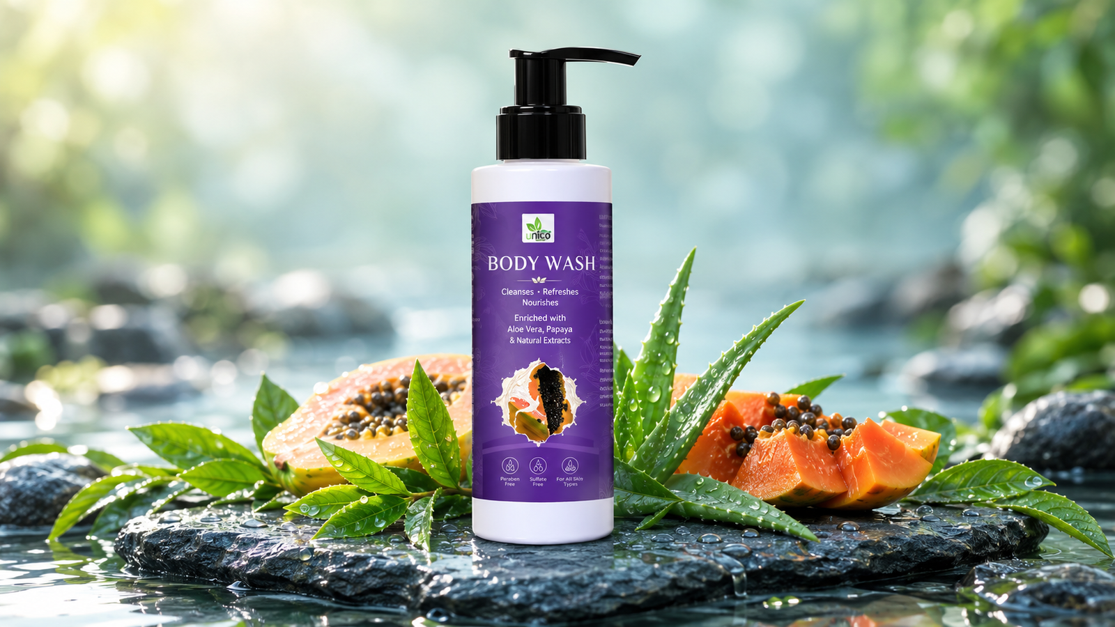 Body wash product for third party body wash manufacturing in India