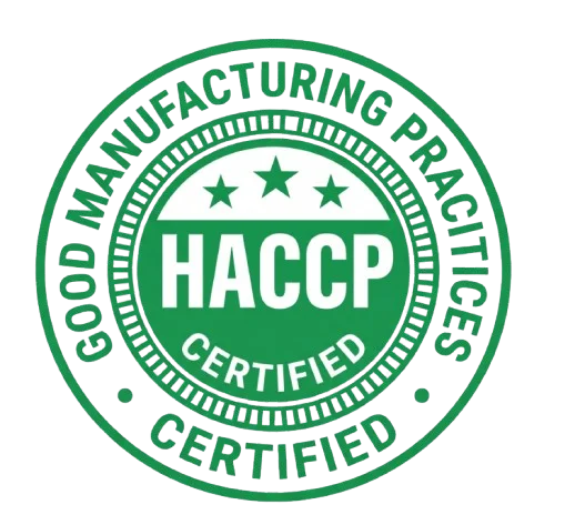 HACCP Certified Manufacturing