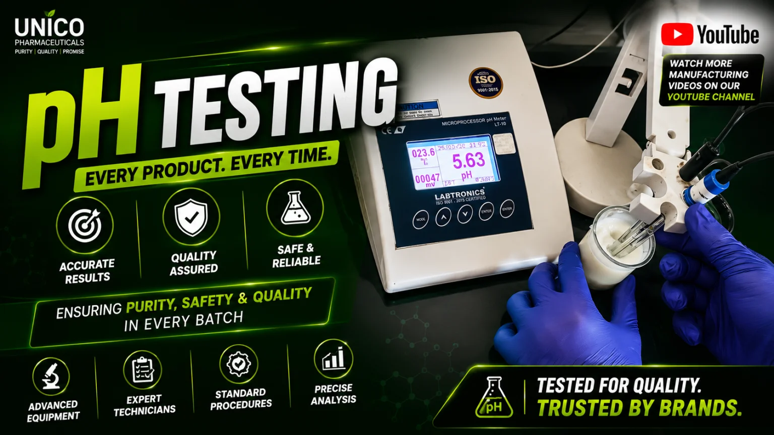 Live pH Testing