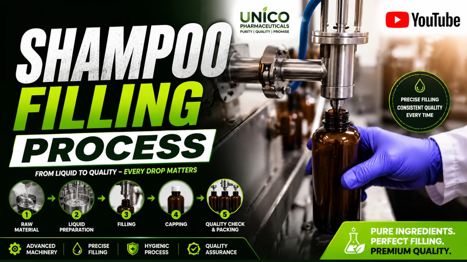 Shampoo Filling Process
