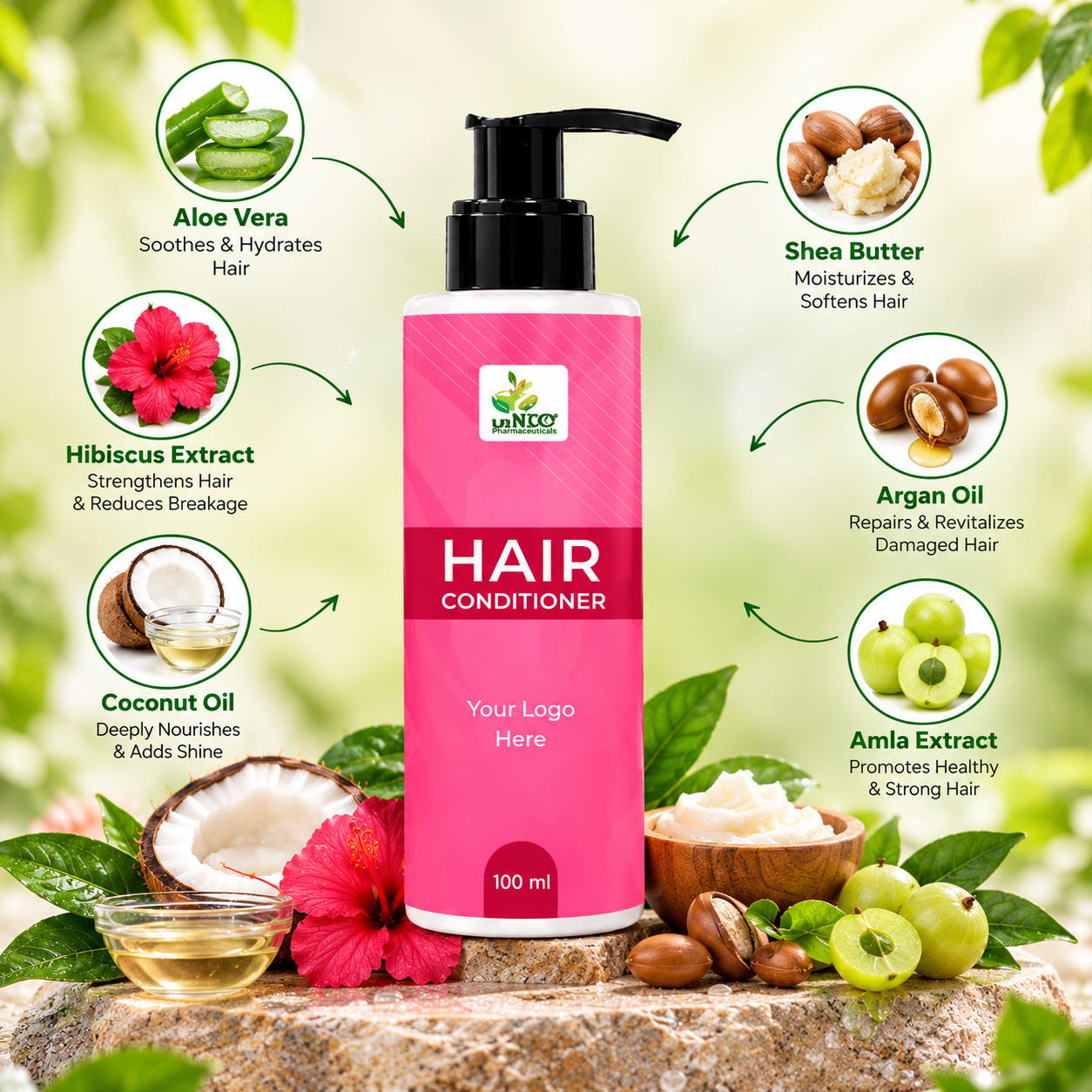 Botanical Hair Conditioner Ingredients and Hair Conditioner Manufacturer in India