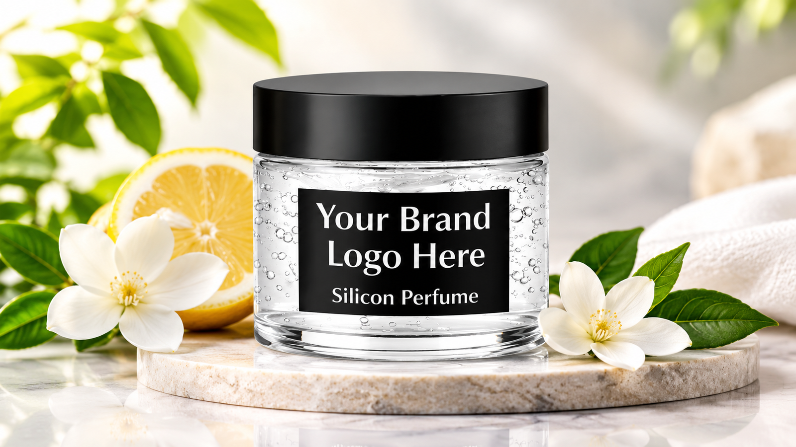 Citrus Bloom perfume jar product reference for private label perfume branding