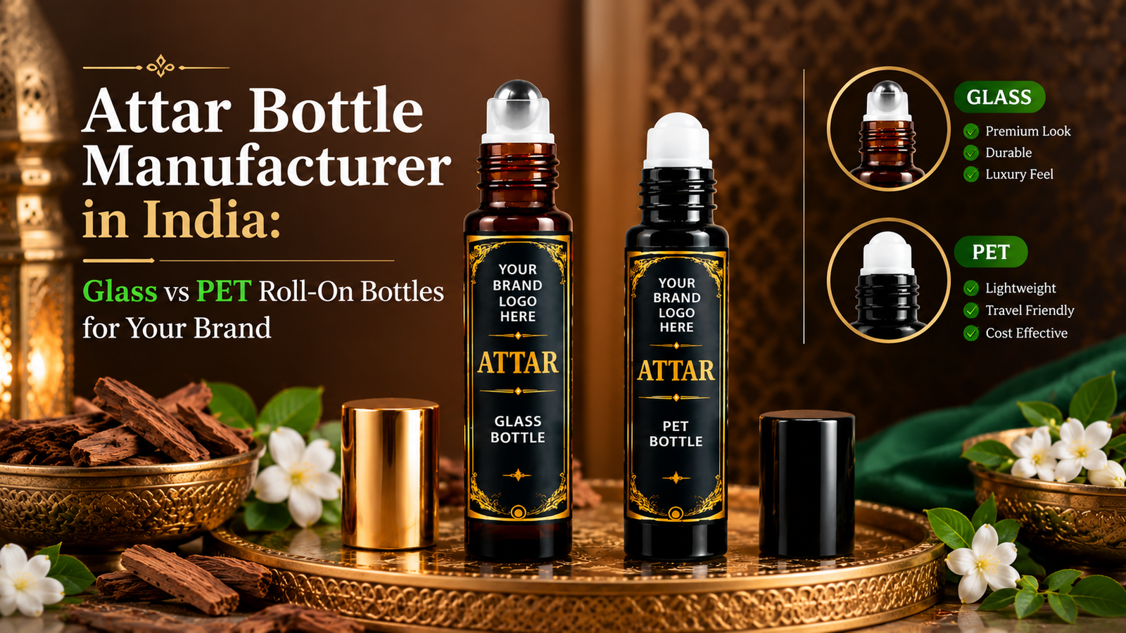 Attar Bottle Manufacturer in India