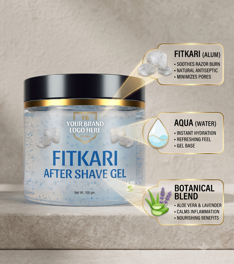 Fitkari After Shave Gel Manufacturer in India image