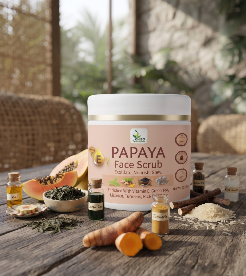 Papaya Face Scrub Manufacturer in India