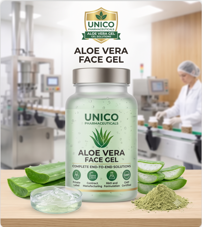 Top Aloe Vera Gel Manufacturer in India | Unico Pharm
